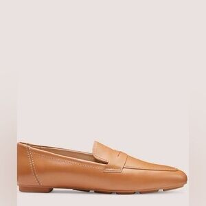 Stuart Weitzman Tan Leather Loafers